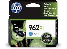 HP 962XL (3JA00AN) Cyan Original Ink Cartridge (1600 Yield)