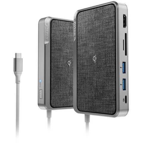 Alogic Dock WAVE 3-in-1 USB-C Dock + Power Bank + Wireless Charger