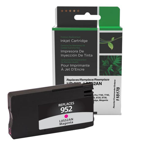 Clover Technologies Group, LLC Remanufactured Magenta Ink Cartridge for HP L0S52AN (HP 952)