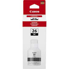 Canon, Inc GI-26 Pigment Black Ink Bottle